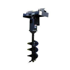 WAIN ROY 4 foot auger bit for skid steers mini excavators and backhoe loaders for post hole drilling and foundation work