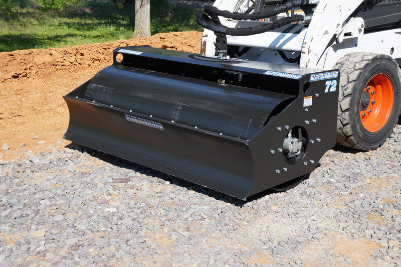 BLUE DIAMOND vibratory roller for skid steer