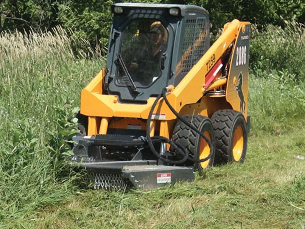 Virnig V50 Rotary Brush Cutter For Skid Steer - Standard Flow