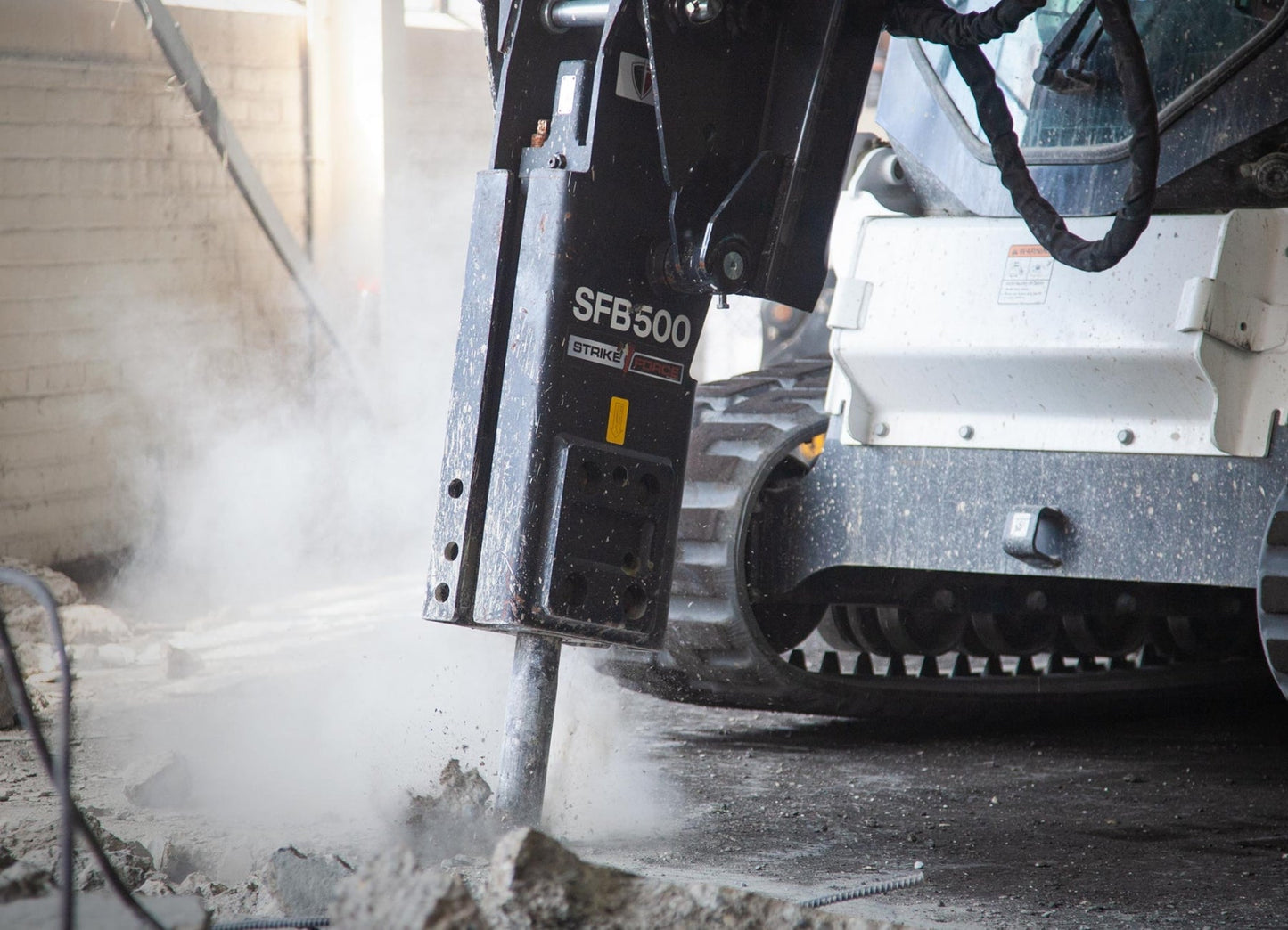 Paladin Strikeforce Hydraulic Hammer for Skid Steer