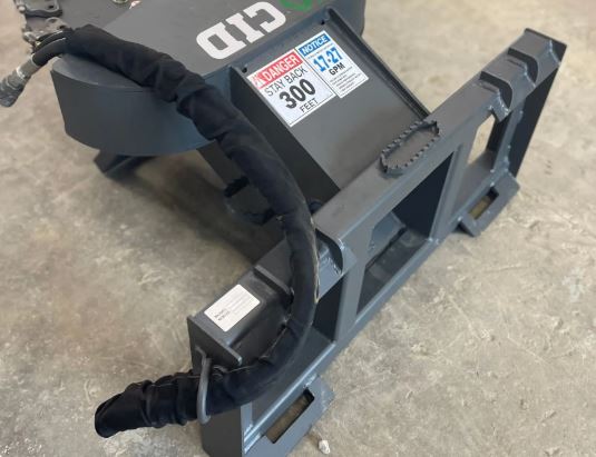 CID Stump Grinder For Skid Steer