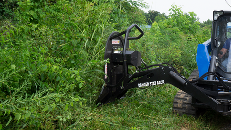 BLUE DIAMOND Swing Arm Brush Cutter for Skid Steer
