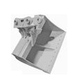 WAIN ROY Tilt Bucket for 30MT excavators 65000 to 95000 lbs for precision angled grading and ditching work