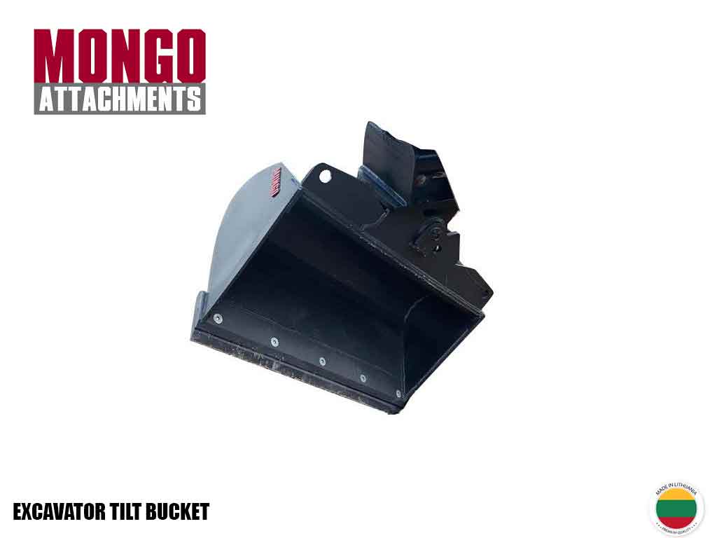 MONGO Excavator Tilt Buckets | 3300 - 33000 lbs.