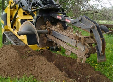 Paladin 615 Series Trencher for Mini Loader Skid Steer