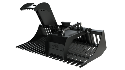 Top Dog Attachments | 72" Utility Grapple Bucket