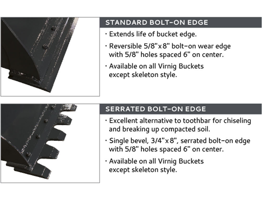 Virnig High Dump Bucket for Skid Steer