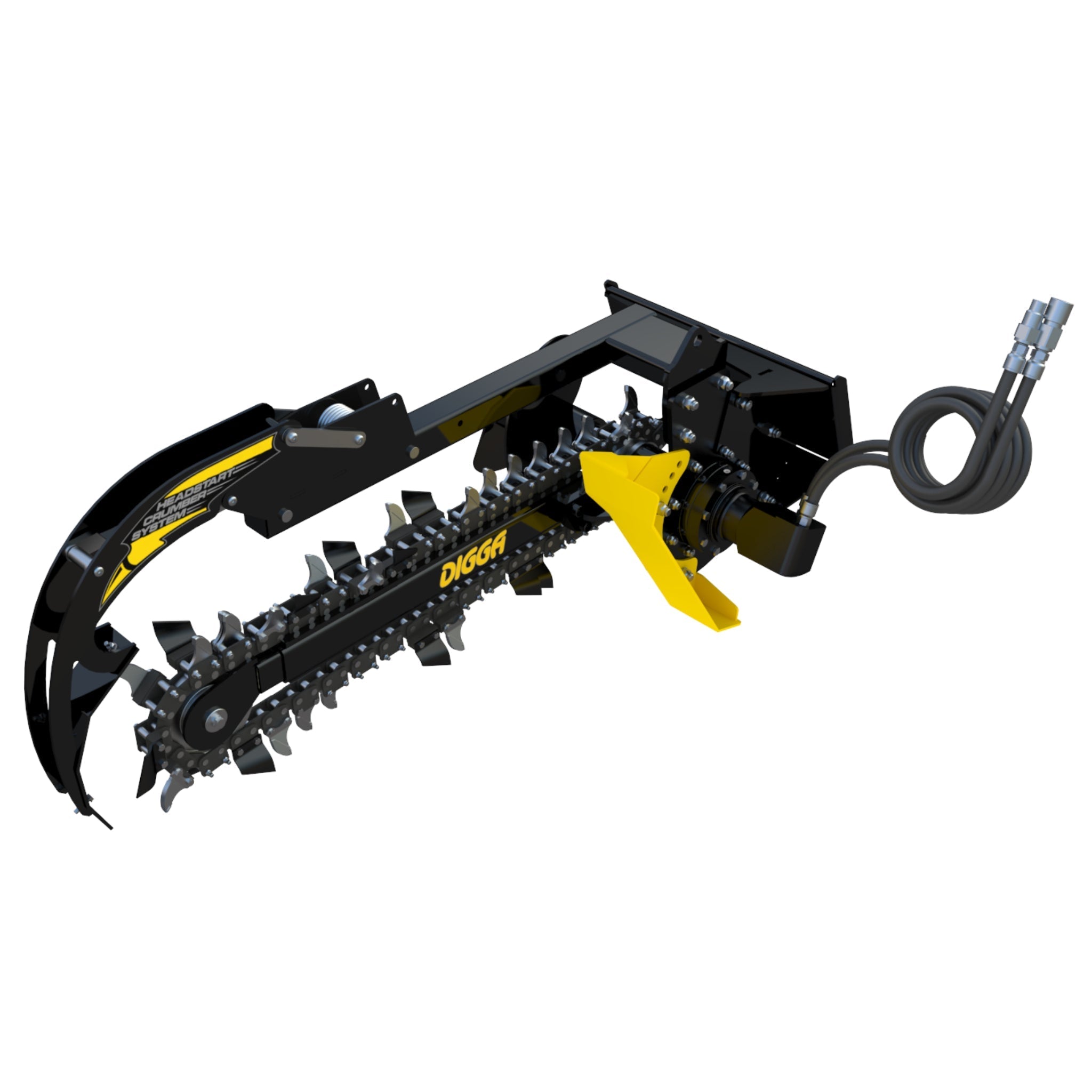 Digga Mini Bigfoot Trencher for Mini Skid Steer