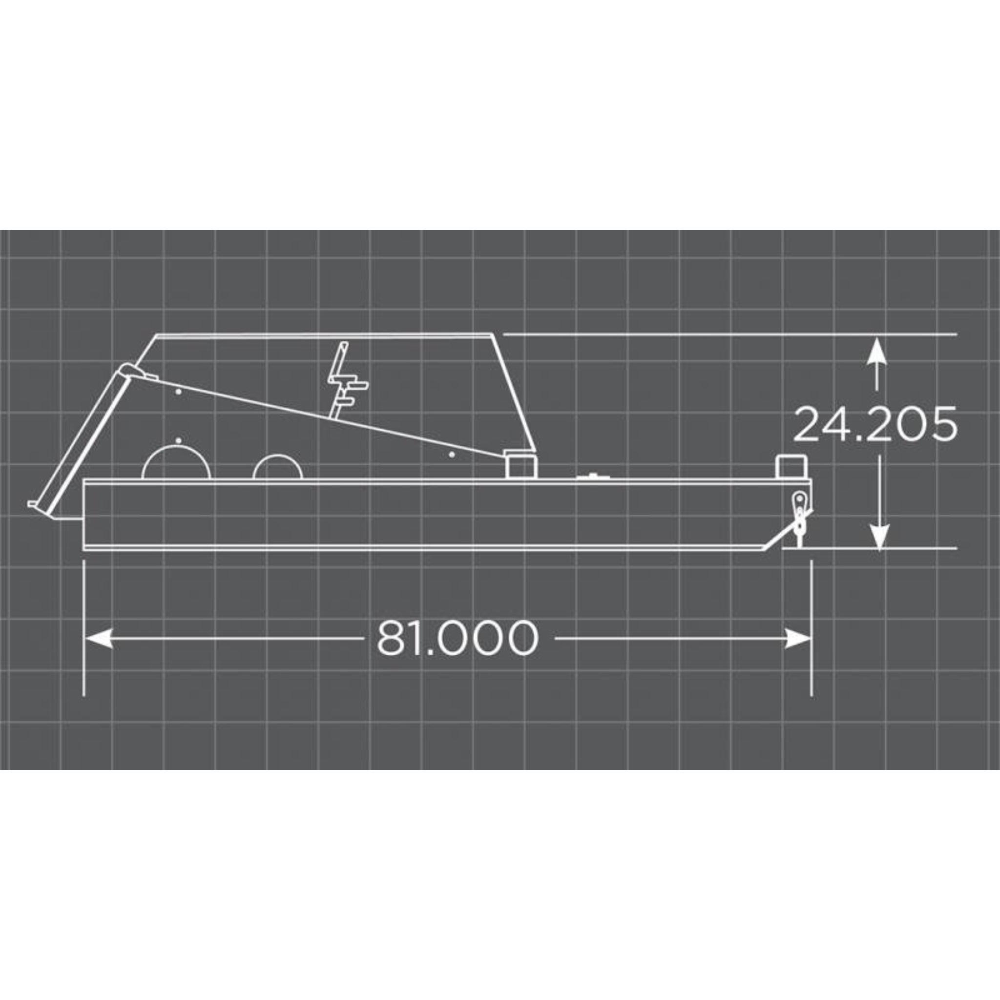 Loflin Fabrication Closed-Front Skid Steer Brush Cutter