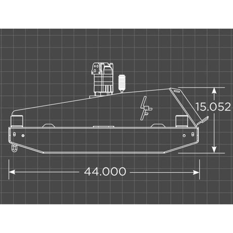 Loflin Fabrication Mini Skid Steer Brushcutter Schematic