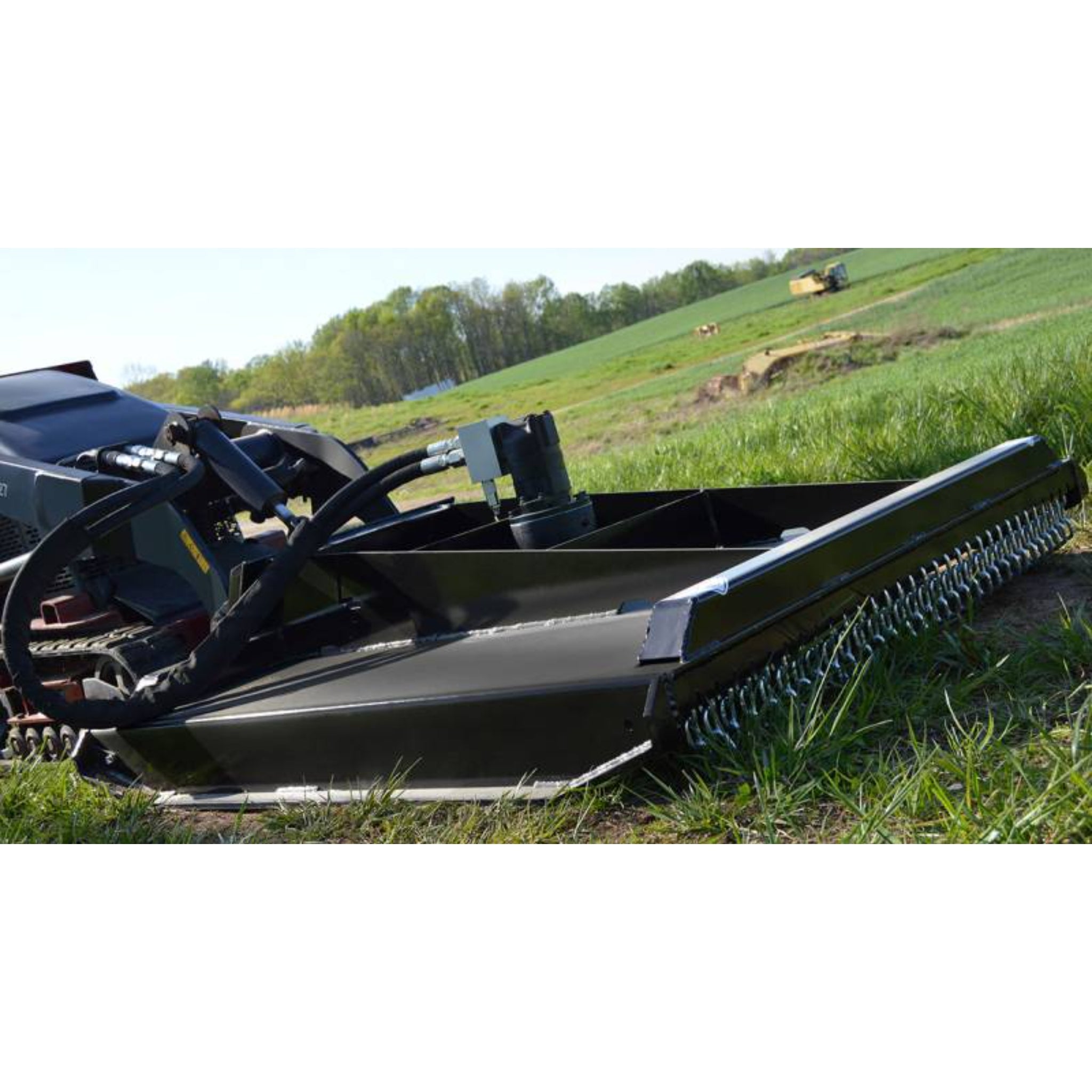 Loflin Fabrication Mini Skid Steer Brushcutter