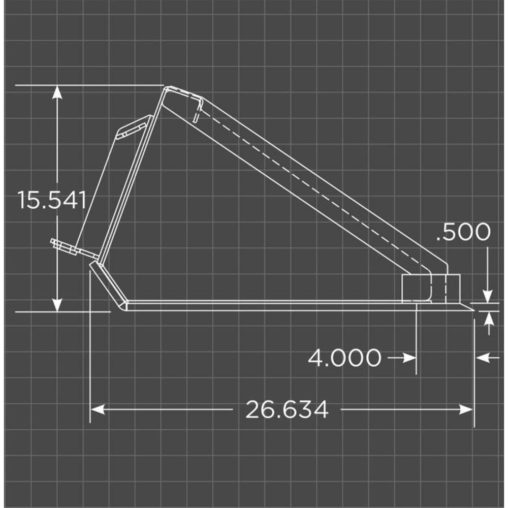 Loflin Fabrication Mini Skid Steer Low Profile Bucket