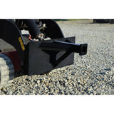 Loflin Fabrication Mini Skid Steer Reese Trailer Hitch Adapter