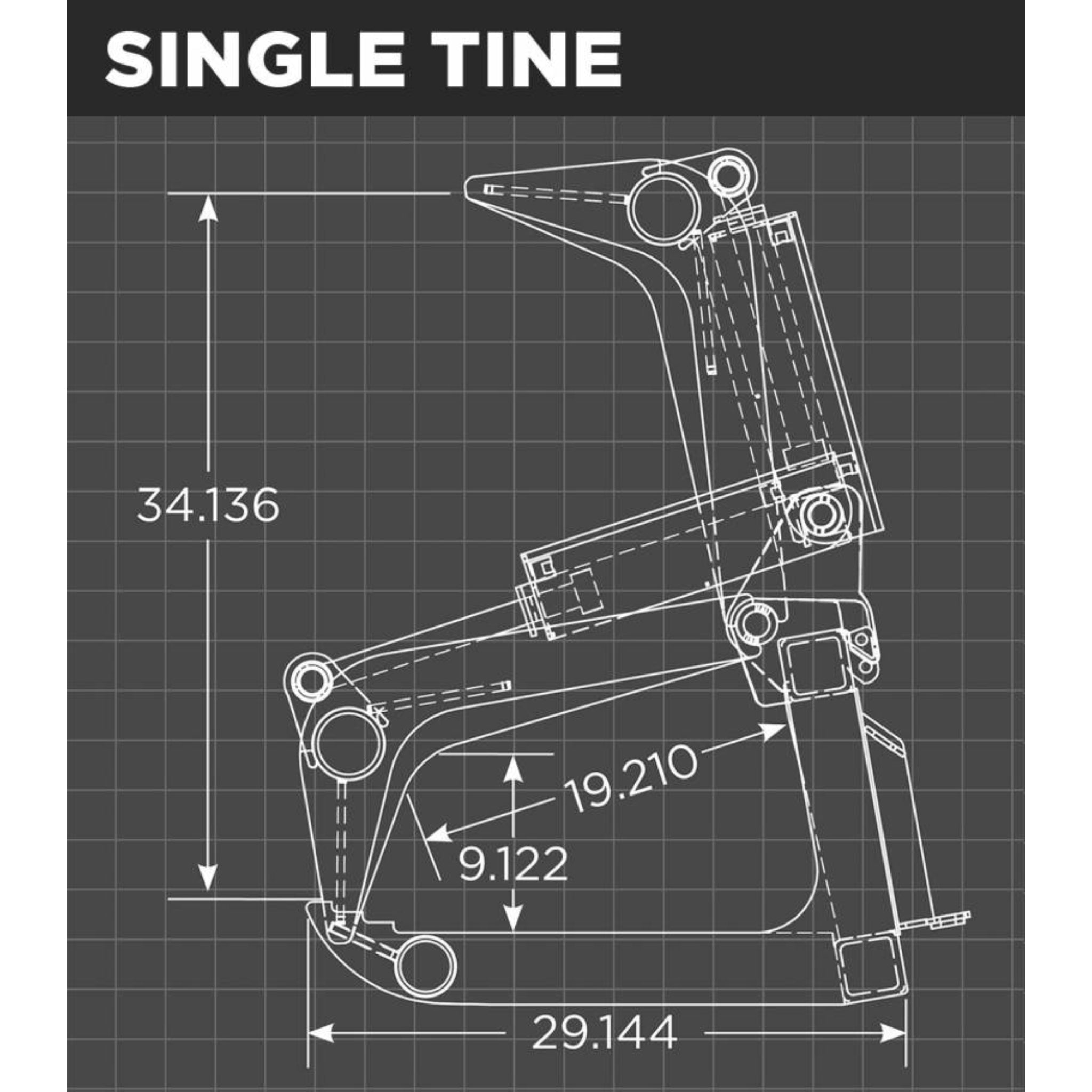 Loflin Fabrication Mini Skid Steer Root Grapple