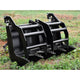Loflin Fabrication | Mini Skid Steer Vertical Root Grapple