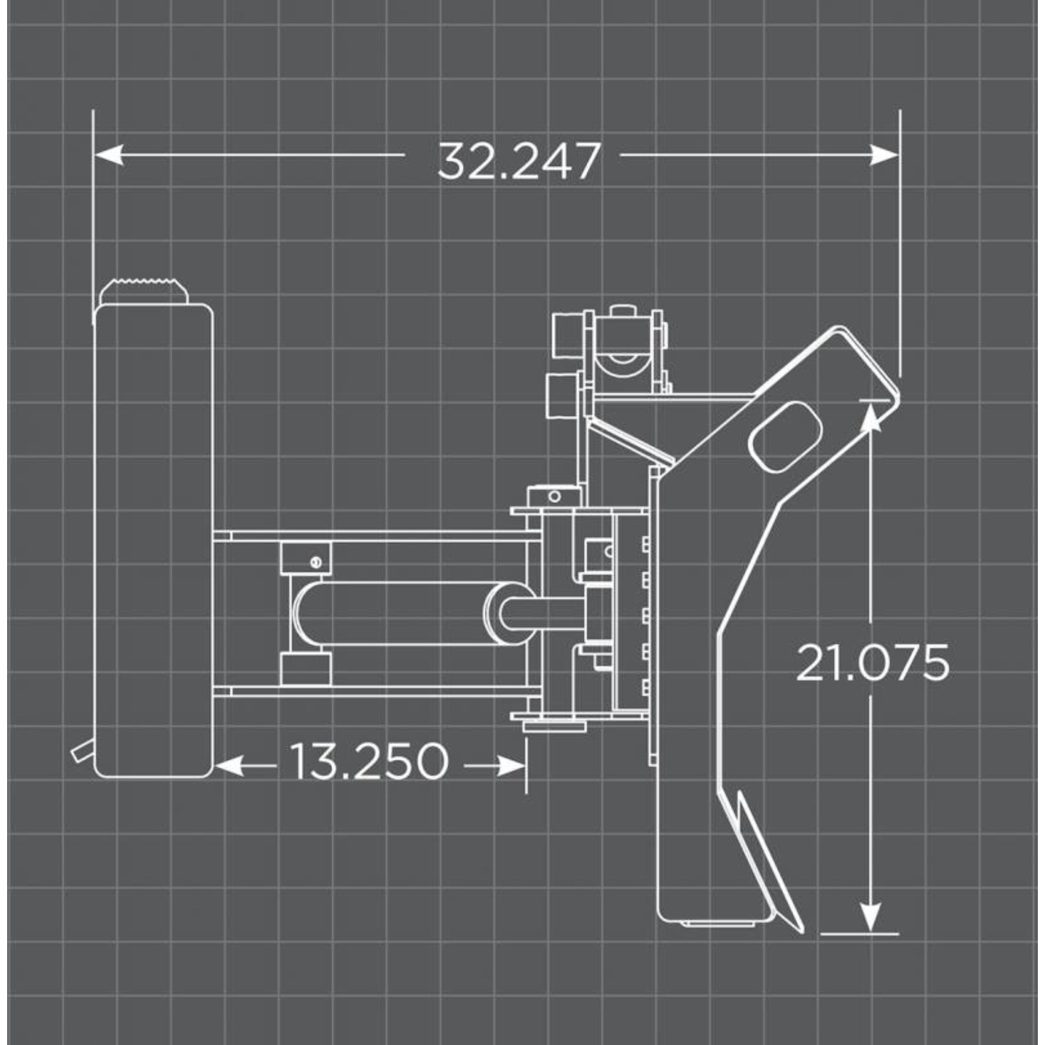 Loflin Fabrication Skid Steer 6-Way Dozer Blade