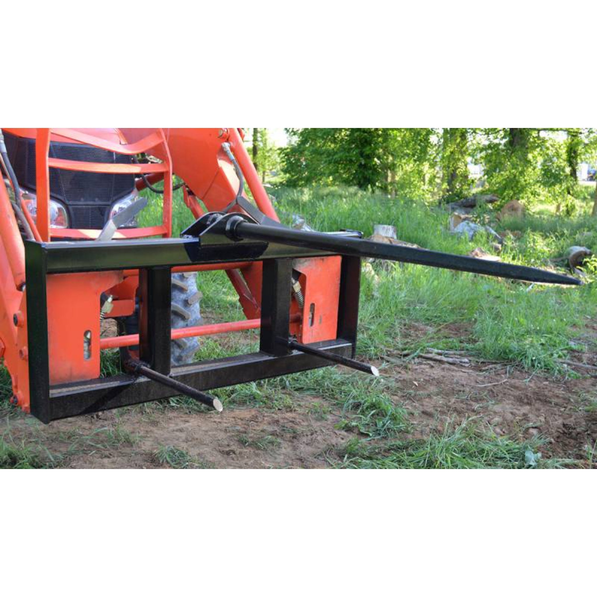 Loflin Fabrication Skid Steer Hay Spear