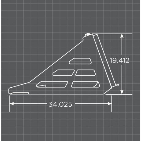 Loflin Fabrication Skid Steer Rock Bucket Schematic