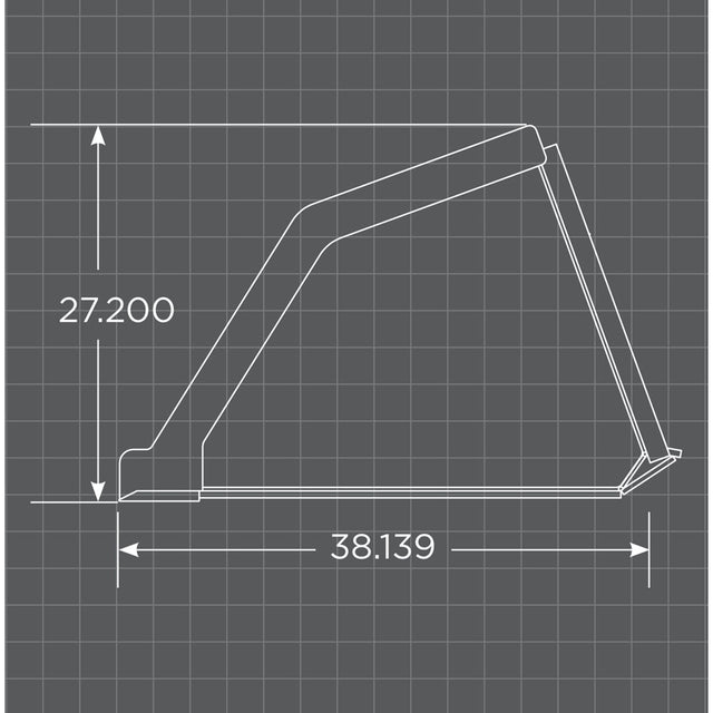 Loflin Fabrication Skid Steer Snow and Litter Bucket Schematic