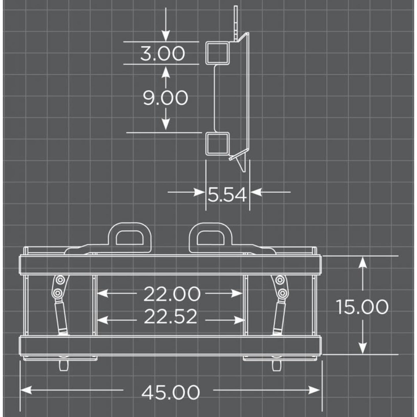 Loflin Fabrication | 3 Point Hitch To Skid Steer Quick Attach Adapter