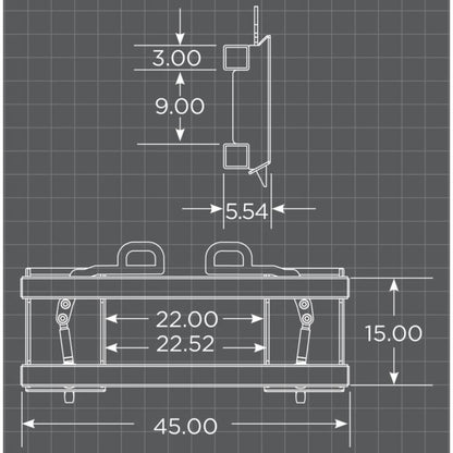 Loflin Fabrication | 3 Point Hitch To Skid Steer Quick Attach Adapter