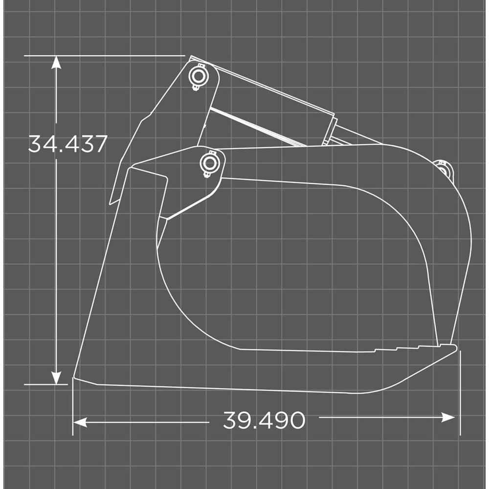 Loflin Fabrication Xtra Heavy Duty Root Grapple