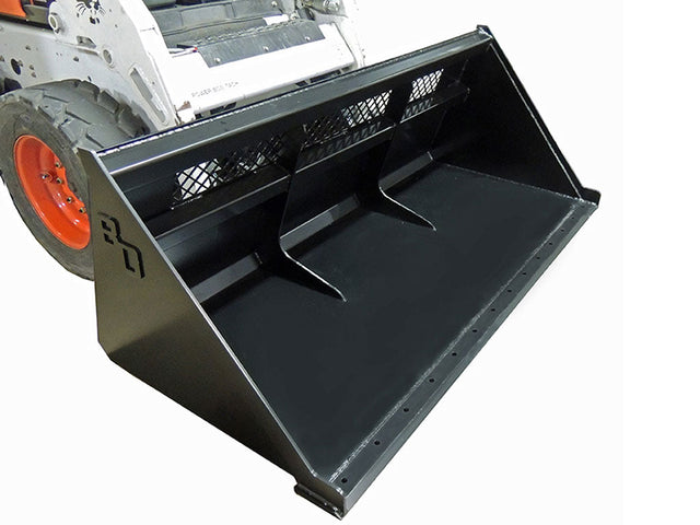 BLUE DIAMOND High Capacity High Back Bucket for Skid Steer