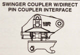 WAIN ROY 25MT Coupler Systems for excavators 52000 to 65000 lbs.